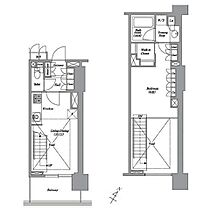 レキシントンスクエア白金高輪  ｜ 東京都港区高輪1丁目（賃貸マンション1LDK・8階・52.59㎡） その2