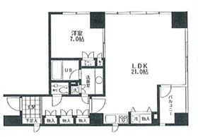 プレイアデ虎ノ門  ｜ 東京都港区西新橋2丁目（賃貸マンション1LDK・4階・67.57㎡） その2