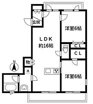 TH one  ｜ 東京都江東区亀戸1丁目（賃貸マンション2LDK・3階・58.58㎡） その2