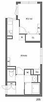 エルファーロ大井町  ｜ 東京都品川区東大井3丁目（賃貸マンション1LDK・2階・35.58㎡） その2