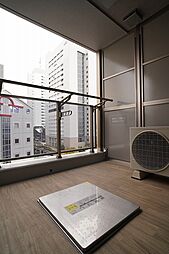 落ち着いた時間を過ごせるバルコニーです