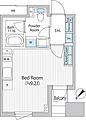 バウスフラッツ日本橋浜町8階12.4万円