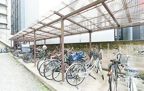 駐輪場付で、通...