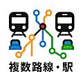徒歩圏に複数の...