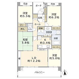 間取図画像 4LDK