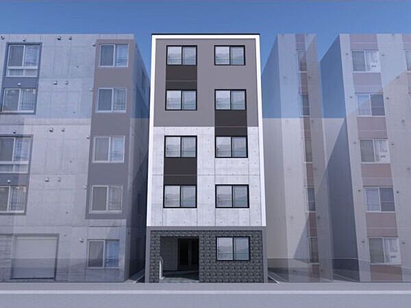 Grand Maison南6条 401｜北海道札幌市中央区南六条西8丁目(賃貸マンション1K・4階・23.86㎡)の写真 その1