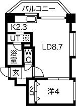 NOVA裏参道 401 ｜ 北海道札幌市中央区南一条西21丁目3-8（賃貸マンション1LDK・4階・33.46㎡） その2