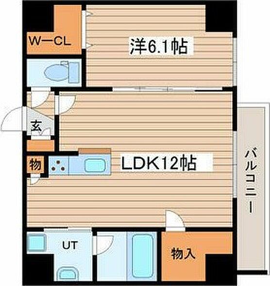 LUCY HOUSEII 505｜北海道札幌市豊平区中の島一条4丁目(賃貸マンション1LDK・5階・43.70㎡)の写真 その2