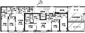 仮)グランメール　ニュアージュ 303 ｜ 北海道札幌市北区新琴似一条6丁目3-2（賃貸マンション2LDK・3階・65.35㎡） その3