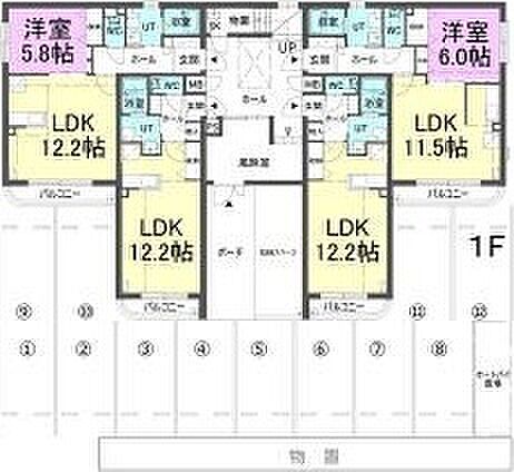 アシルN20 406｜北海道札幌市東区北二十条東16丁目(賃貸マンション1LDK・4階・42.05㎡)の写真 その24