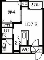 アズールVI 102 ｜ 北海道札幌市中央区大通西17丁目2-30（賃貸マンション1LDK・1階・31.92㎡） その2