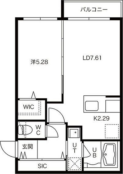 グロワール平和通 (Gloir平和通) 403｜北海道札幌市白石区平和通1丁目北(賃貸マンション1LDK・4階・36.10㎡)の写真 その3