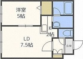 ピュアライフ5-3 102 ｜ 北海道札幌市南区澄川五条3丁目3-16（賃貸マンション1LDK・1階・32.83㎡） その2