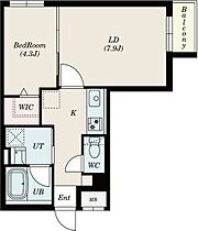 S-RESIDENCE東札幌azure 305 ｜ 北海道札幌市白石区東札幌六条2丁目1-43（賃貸マンション1LDK・3階・35.57㎡） その2