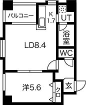 ノヴァクリスタル 605 ｜ 北海道札幌市中央区南三条西8丁目2-2（賃貸マンション1LDK・6階・36.34㎡） その2