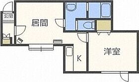 パレットコートL 201 ｜ 北海道札幌市北区百合が原4丁目7-18（賃貸アパート1LDK・3階・39.48㎡） その2