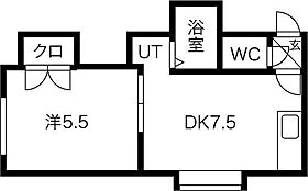 カーサ北7 202 ｜ 北海道札幌市東区北七条東13丁目3-11（賃貸マンション1DK・3階・27.18㎡） その2