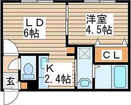 グランセ八軒 405 ｜ 北海道札幌市西区八軒二条東3丁目4-15（賃貸マンション1LDK・4階・30.00㎡） その2