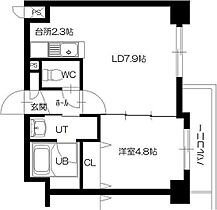 S-FORT札幌北5条 507 ｜ 北海道札幌市中央区北五条西16丁目2-8（賃貸マンション1LDK・5階・33.93㎡） その2