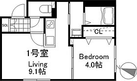 仮)プレスタ北17西2MS 101 ｜ 北海道札幌市北区北十七条西2丁目2-8（賃貸マンション1LDK・1階・31.91㎡） その2