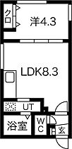 ラフィーネ円山公園・華 102 ｜ 北海道札幌市中央区南三条西27丁目3-19（賃貸アパート1DK・1階・27.37㎡） その2