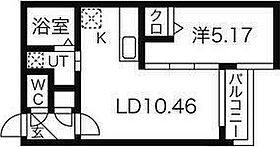 コローレE6 103 ｜ 北海道札幌市東区北十一条東6丁目1-20（賃貸マンション1LDK・1階・35.22㎡） その2