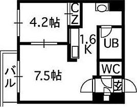 カサブランカ参番館 603 ｜ 北海道札幌市中央区南五条東3丁目14-1（賃貸マンション1DK・6階・30.21㎡） その2