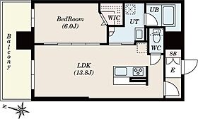 COH　RESIDENCE　札幌 305 ｜ 北海道札幌市東区北六条東5丁目1-8（賃貸マンション1LDK・3階・46.12㎡） その2