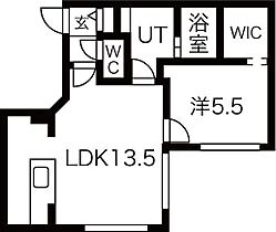 Le cherien jardin(ルシェリアガーデン) 102 ｜ 北海道札幌市中央区南五条西18丁目3-30（賃貸マンション1LDK・1階・43.67㎡） その2