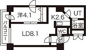 アクアリオ冴 701 ｜ 北海道札幌市中央区南十三条西1丁目1-1（賃貸マンション1LDK・7階・35.17㎡） その2