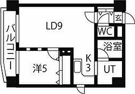 Reve Floraison 203 ｜ 北海道札幌市中央区北六条西24丁目1-6（賃貸マンション1LDK・2階・36.30㎡） その2