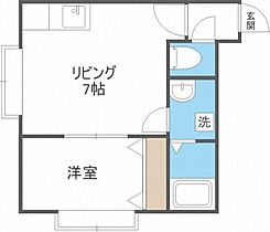 casa・bianco 202 ｜ 北海道札幌市東区北十一条東4丁目2-4（賃貸アパート1DK・3階・23.94㎡） その2