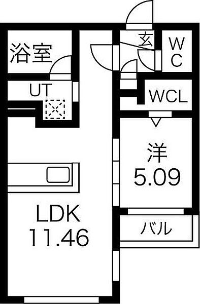 MCdIARMID 411｜北海道札幌市中央区南八条西6丁目(賃貸マンション1LDK・4階・35.63㎡)の写真 その2