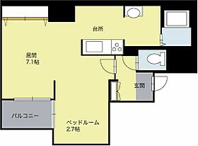 lovage S2・E1 703 ｜ 北海道札幌市中央区南二条東1丁目1-19（賃貸マンション1K・7階・31.26㎡） その2