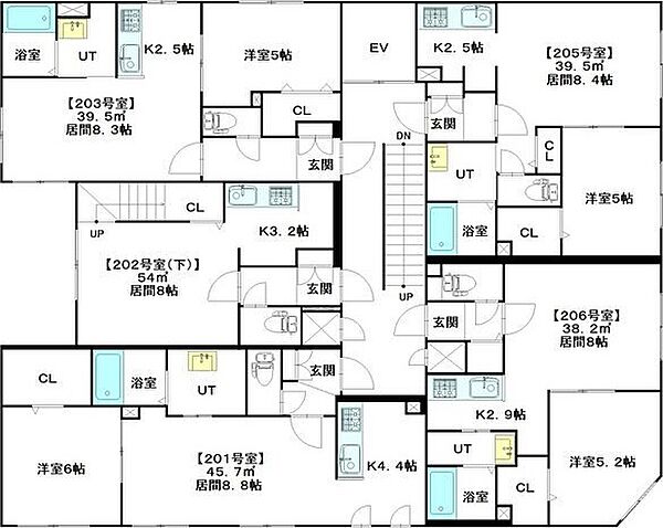 chaleur 303｜北海道札幌市白石区南郷通17丁目南(賃貸マンション1LDK・3階・39.50㎡)の写真 その4