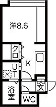 rowa・brick 303 ｜ 北海道札幌市白石区菊水五条1丁目8-7（賃貸マンション1K・3階・24.24㎡） その2