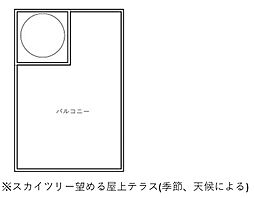 バルコニーの画像
