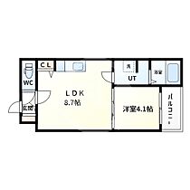 F　asecia　Kastalia  ｜ 大阪府大阪市東住吉区湯里4丁目（賃貸アパート1LDK・2階・29.81㎡） その2