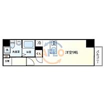 クリスタル昭和  ｜ 大阪府大阪市阿倍野区昭和町1丁目（賃貸マンション1K・3階・23.18㎡） その2