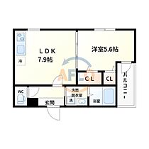 フジパレス帝塚山II番館  ｜ 大阪府大阪市住吉区万代東2丁目（賃貸アパート1LDK・2階・33.84㎡） その2