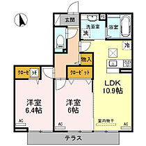 Elite Chateau  ｜ 大阪府大阪市住吉区清水丘1丁目（賃貸アパート2LDK・1階・57.73㎡） その2