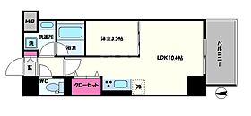 KGソフィアアベノ播磨町  ｜ 大阪府大阪市阿倍野区播磨町1丁目（賃貸マンション1LDK・6階・35.10㎡） その2