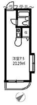 埼玉県所沢市榎町（賃貸マンション1R・4階・20.65㎡） その2