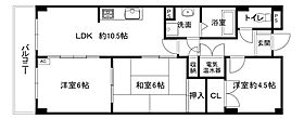 第23北斗ビル 2012号室 ｜ 埼玉県所沢市東所沢和田1丁目（賃貸マンション3LDK・2階・59.60㎡） その2