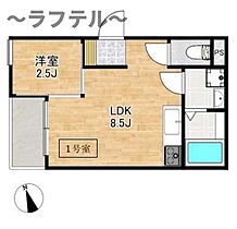 埼玉県所沢市旭町2-6（賃貸アパート1LDK・2階・25.26㎡） その2