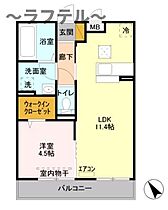 埼玉県入間市大字上藤沢（賃貸アパート1LDK・1階・40.07㎡） その2