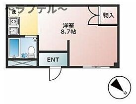 埼玉県所沢市喜多町6-9（賃貸マンション1R・3階・20.96㎡） その2