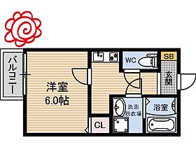 大阪府東大阪市森河内西2丁目（賃貸アパート1K・2階・22.68㎡） その2