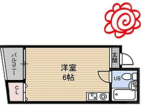 大阪府大阪市鶴見区今津北5丁目（賃貸マンション1R・3階・13.00㎡） その2