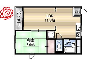 大阪府大阪市鶴見区今津南2丁目（賃貸マンション1LDK・4階・36.18㎡） その2